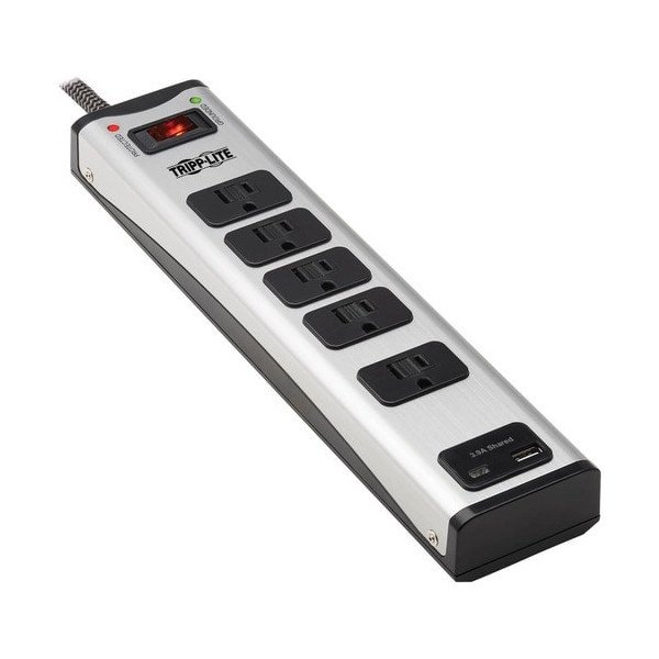 Eaton Protect It! TLM506USBC 5-Outlet Surge Suppressor/Protector