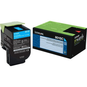 Lexmark Unison 801SC Toner Cartridge -80C1SC0