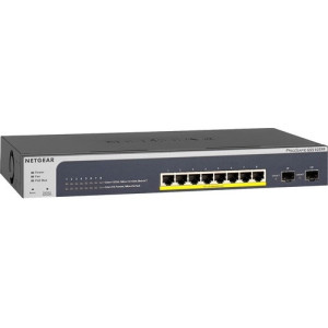 Netgear ProSAFE 8-Port PoE+ Gigabit Smart Managed Switch with 2 SFP Ports (GS510TPP) -GS510TPP-100NAS