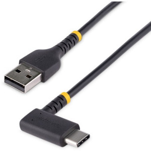 12in (30cm) USB A to C Charging Cable Right Angle - R2ACR-30C-USB-CABLE