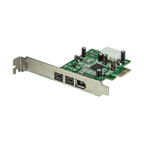 3 Port 2b 1a 1394 PCI Express FireWire Card