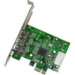 3 Port 2b 1a 1394 PCI Express FireWire Card -PEX1394B3