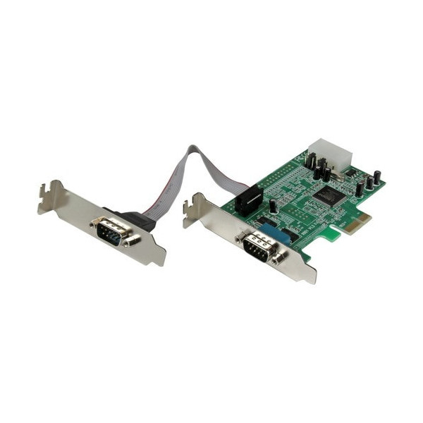 2 Port Low Profile PCI Express Serial Card