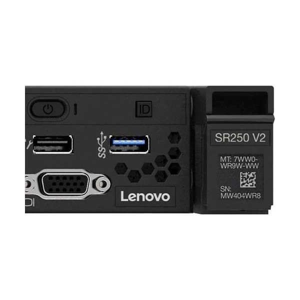 Lenovo ThinkSystem SR250 V2 7D7QA01ZNA 1U Rack Server