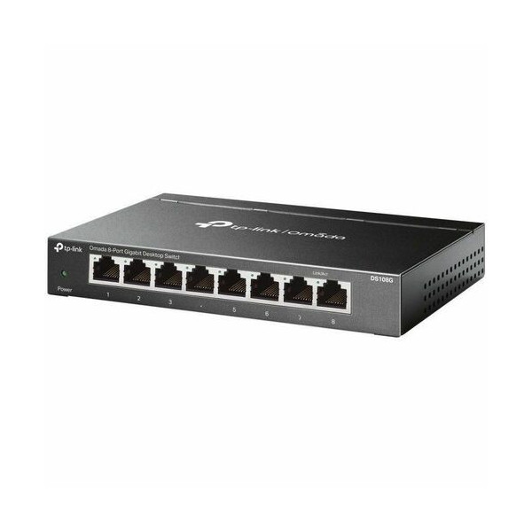 TP-Link DS105G Omada 8-Port Gigabit Desktop Switch