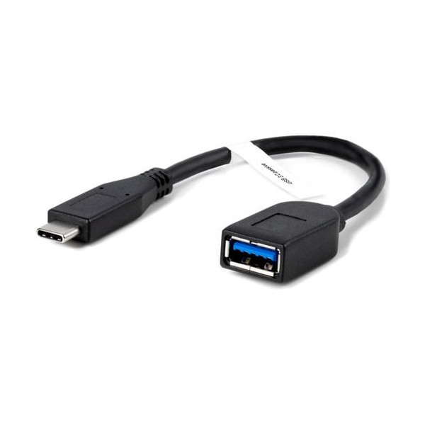 Plugable USB 3.0 Passive Type-A to Type-C Cable (6in/15cm)