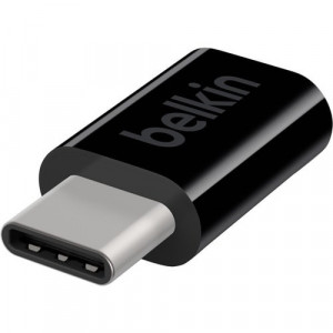 Belkin USB-C to Micro USB Adapter (USB Type-C) -F2CU058BTBLK