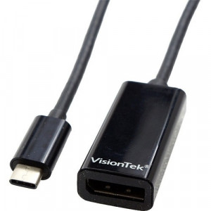 VisionTek USB-C to DisplayPort Active Adapter(M/F) -900817