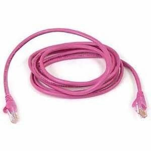 Belkin RJ45 Category 6 Snagless Patch Cable -A3L980-06-PNK-S