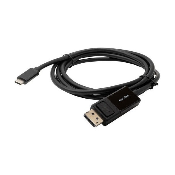 VisionTek USB-C to DisplayPort 1.4 Bi-Directional 2M Active Cable (M/M)