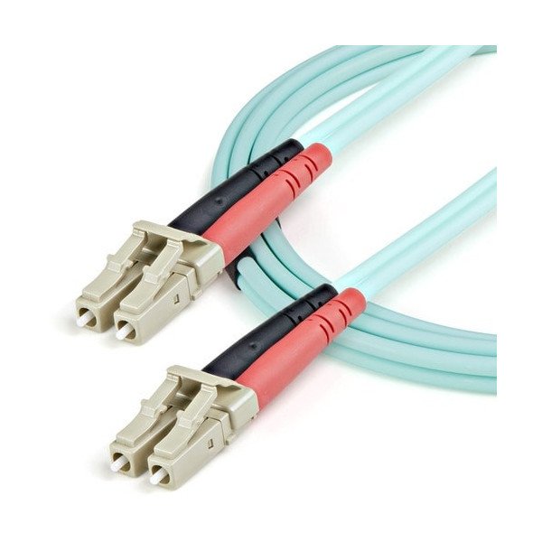 1m (3ft) LC/UPC to LC/UPC OM3 Multimode Fiber Optic Cable