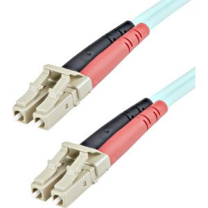 1m (3ft) LC/UPC to LC/UPC OM3 Multimode Fiber Optic Cable -A50FBLCLC1