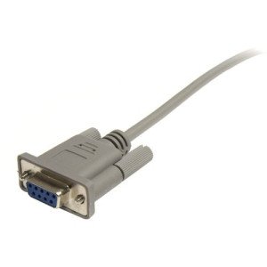 Cross Wired DB9 Serial Null Modem Cable -SCNM9FF25