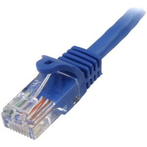 1 ft Blue Cat5e Snagless RJ45 UTP Patch Cable -RJ45PATCH1