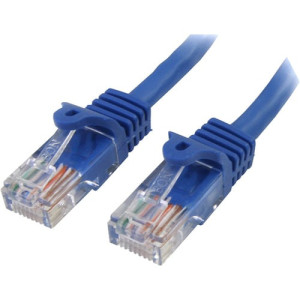 4 ft Blue Cat5e Snagless UTP Patch Cable -RJ45PATCH4