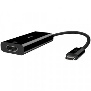 Belkin USB-C to HDMI Adapter (For Business / Bag & Label) -B2B144-BLK