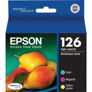 Epson DURABrite No. 126 Original Ink Cartridge -T126520-S