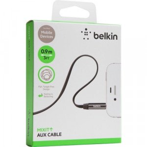 Belkin Mini-phone Audio Cable -AV10127TT03-BLK