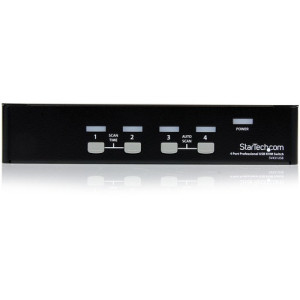 StarView SV431USB - KVM switch - USB - 4 ports - 1 local user - USB - 1U - SV431USB