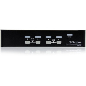 StarView SV431USB - KVM switch - USB - 4 ports - 1 local user - USB - 1U - SV431USB