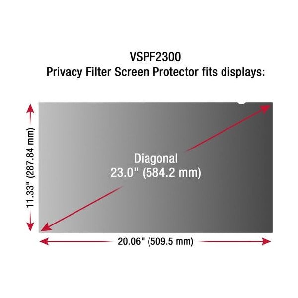 ViewSonic Privacy Filter Screen Protector