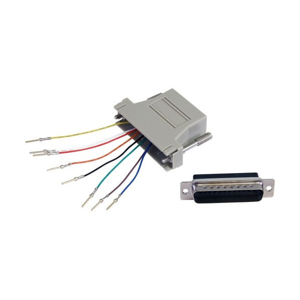 DB25 to RJ45 Modular Adapter