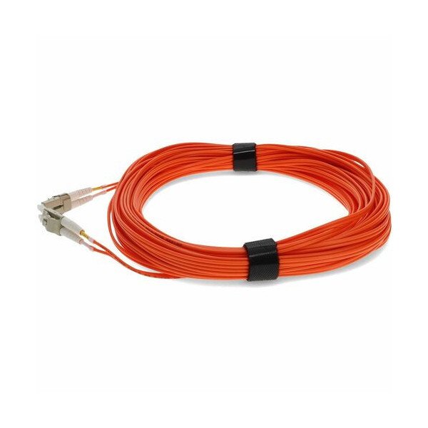 5m Multi-Mode fiber (MMF) Duplex LC/LC OM1 Orange Patch Cable