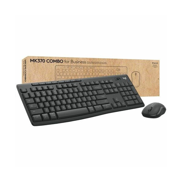 Logitech MK370 Combo for Business Wireless Keyboard and Silent Mouse