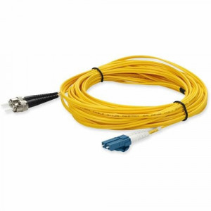 5m Single-Mode fiber (SMF) Duplex ST/LC OS1 Yellow Patch Cable -ADD-ST-LC-5M9SMF