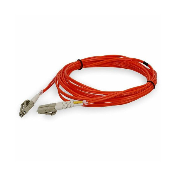 10m Multi-Mode fiber (MMF) Duplex LC/LC OM1 Orange Patch Cable