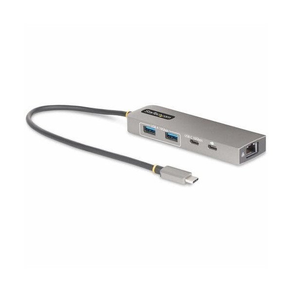 3-Port USB-C Hub with 2.5 Gb Ethernet and 100W PD Passthrough