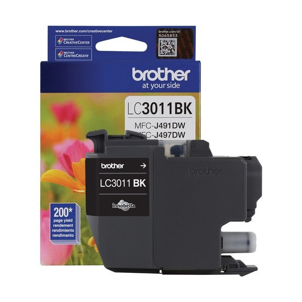 Brother LC3011BKS Original Standard Yield Inkjet Ink Cartridge