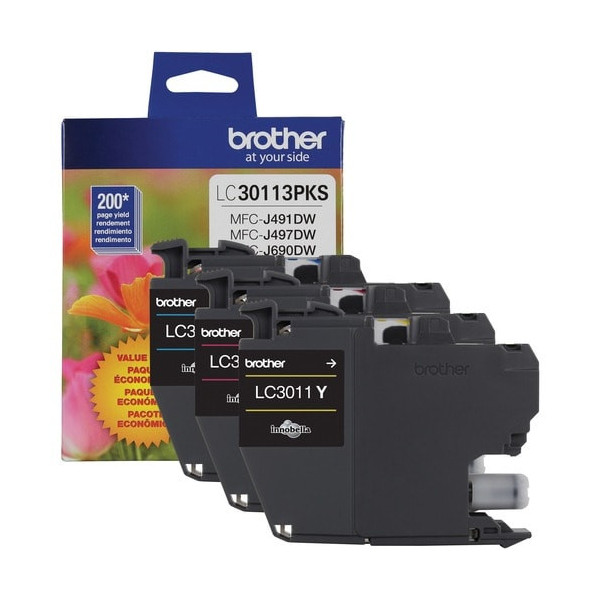 Brother LC30113PKS Original Standard Yield Inkjet Ink Cartridge