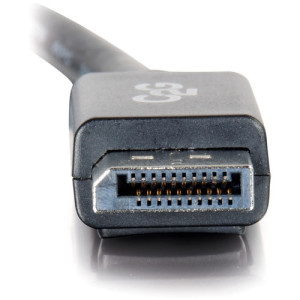 C2G 3ft DisplayPort Cable with Latches 8K UHD M/M -54400