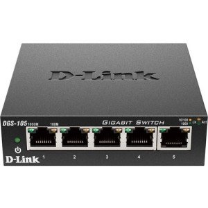 DGS-105 5-Port Desktop Switch -DGS-105