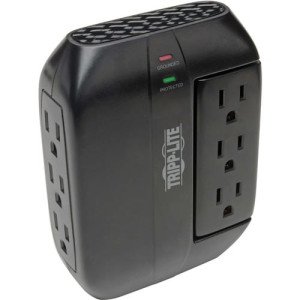 Protect It! Swivel6 Six-Outlet, Direct Plug-in Surge Suppressor -SWIVEL6