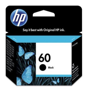 HP 60 Black Ink Cartridge P