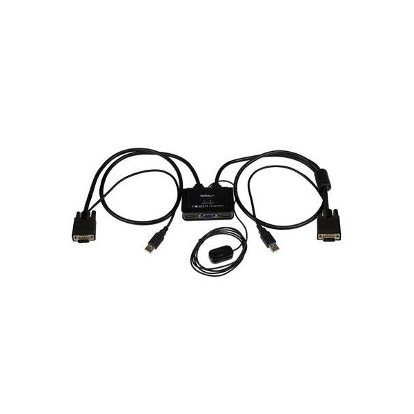 2 Port VGA Cable KVM Switch