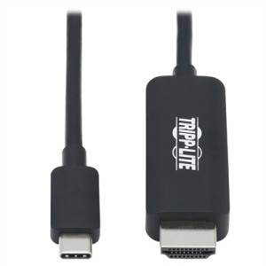 USB C HDMI Adpt 4K BLACK 3'