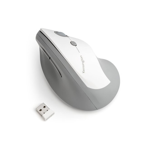 Ergo Vert Wireless Mouse-Grey