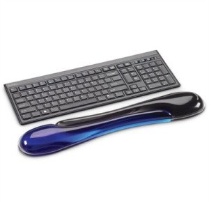 Gel Keybd Wrist Rest BLK-RED