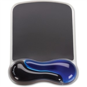 Gel Keybd Wrist Rest BLK-BLU