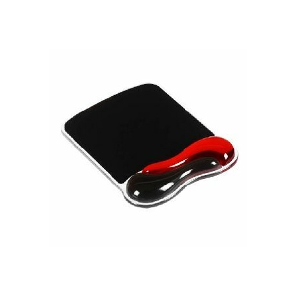 Gel Keybd Wrist Rest BLK-Red
