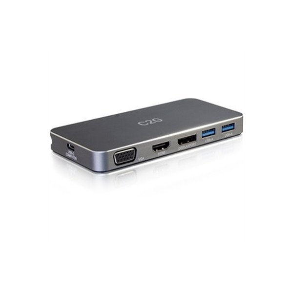 USB C Dock MST HDMI-DP-VGA