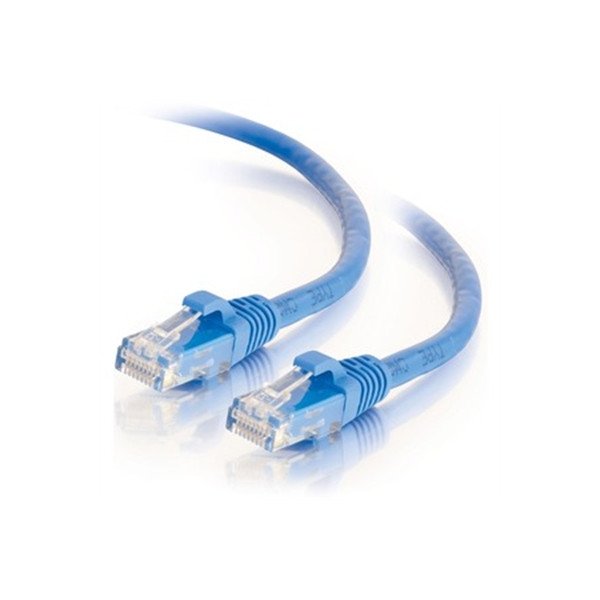 14' CAT6 SNGLS Patch Blue