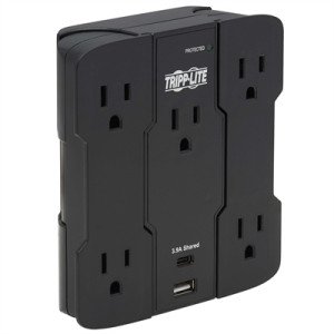 SURGE 5 OUTLET USB A-USB C