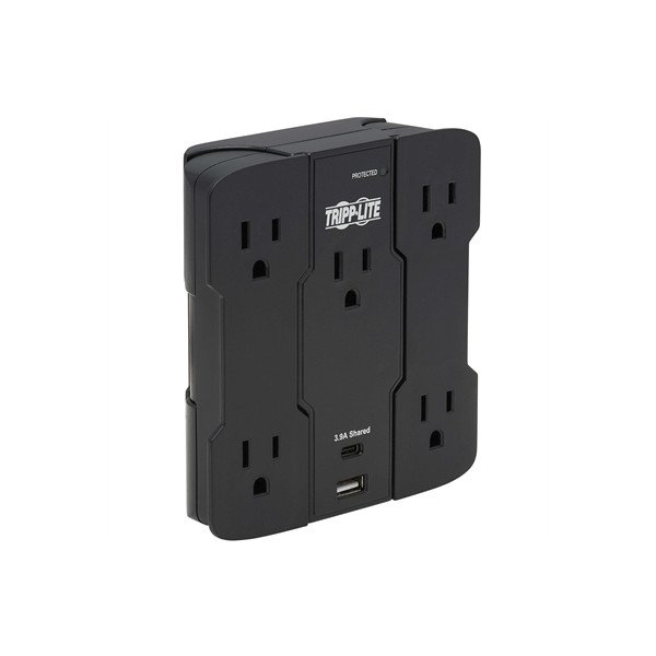 SURGE 5 OUTLET USB A-USB C