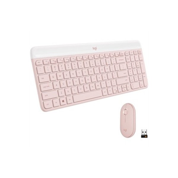 Logi MK470 Slim Combo (Rose)