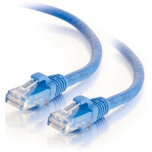 7' CAT6 SNGLS Patch Blue