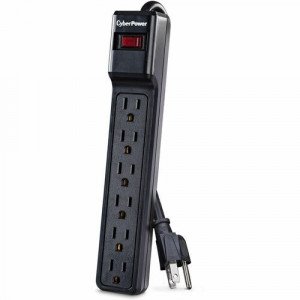 Cyber Power CyberPower CSB6012 Essential 6-Outlets Surge Suppressor -CSB6012